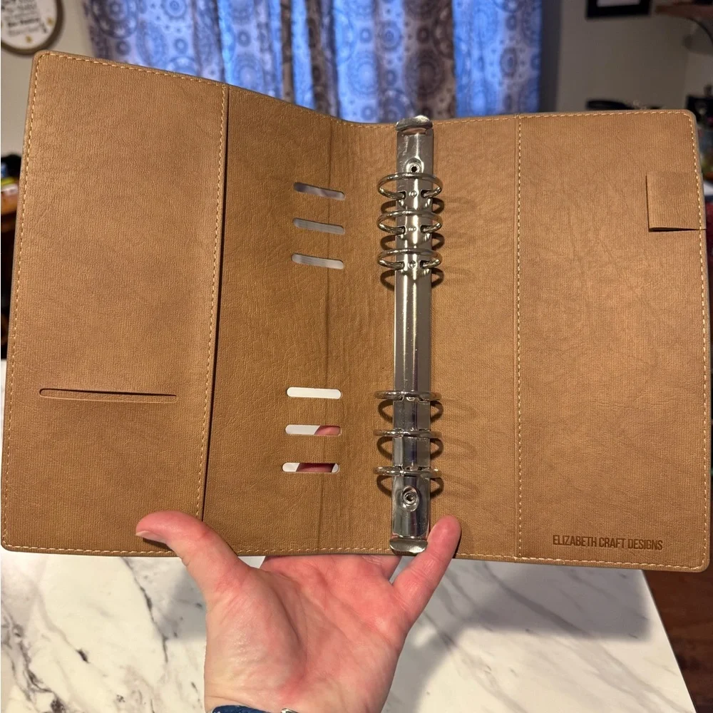 Embossed Gray Planner Notebook